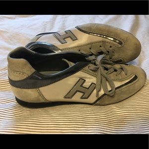 Women’s soft leather Hogan low top
